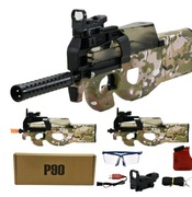 Karabin + gratisy (automat P90 na kulki żelowe)