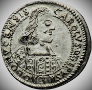 Austria Ołomuniec, Karol II von Liechtenstein, 3 Krajcary Kromieryż 1665