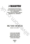 Katalog części Manitou MLT 845-120 Seria S5-E3 ENG