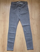Szare dżinsy Wrangler W30 L32