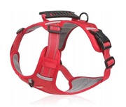 Czerwone szelki dla psa Duomm r. XS odblaski 