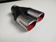 Końcówka wydechu tłumika podwójna