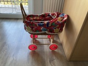 Wiklinowy wózek dla lalek