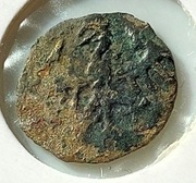 Stara moneta średniowiecze Polska Królestwo Denar koronny XV