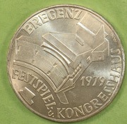 Austria 100 szylingów - Hala kongresowa w Bregencji