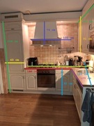 Kuchnia w stylu rustykalnym + osprzęt