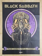 BLACK SABBATH - Wielki plakat XXL z 2024 - Format B2 (50 x 70 cm) - NOWY!