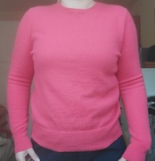 Autograph M&S sweter damski kaszmirowy czerwony koralowy 100% kaszmir 38 M