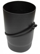 KOLANO STALOWE NASTAWNE DO Kominka FI 200 - 45 STOPNI 2 mm