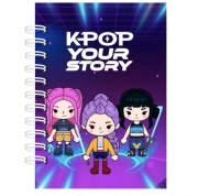 Kreatywna książka na rzepy TOCA BOCA z motywem K-POP Demon Hunters Huntrix