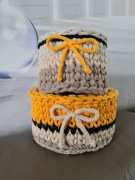 Rękodzieło: koszyczki na drobiazgi 