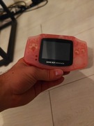 Oryginalny ekran i różowa obudowa dla gba