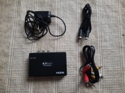 Konwerter aktywny HDMI>RCA z okablowaniem