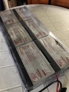 6X AKUMULATOR YUASA NPW45-12 12V 45W 8,5AH AGM UPS