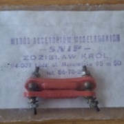 Łącznik dźwigni kątowej. Dla modelarzy (?)