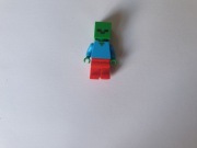 lego Minecraft  figurka Zombie  używany