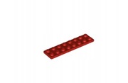 LEGO Płytka - plate 2x8 (3034) czerwona 3szt
