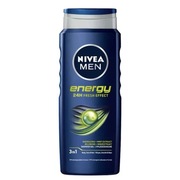 Żel pod prysznic Nivea Men Energy 3 w 1, 500 ml - nowy
