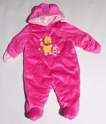 Disney * Pajac Kombinezon z Kapturem Welur 62 cm