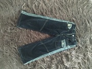 Spodnie struksowe,ocieplane, chłopięce, r 110-120 