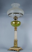 Lampa naftowa kolumnowa Secesja 1900-1910r