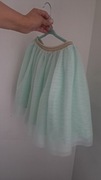 Spódniczka tiulowa 134/140 miętowa 