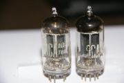 Para 12au7 / ecc82 RCA  black plates lata 50te