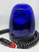 Lampa ostrzegawcza - kogut Hella Rotafix M niebieski 12V 