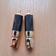 Wtyk RCA WR4-Z Gold szt.2