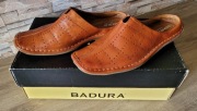 Badura Nowe klapki skóra licowa 37 rude