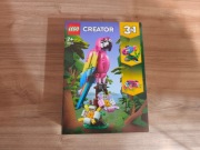 Klocki LEGO Creator 3 w 1 Egzotyczna różowa papuga 253 elementy 7+