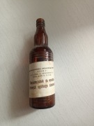 Butelka PRL po rozpuszczalniku