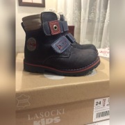 Kozaczki dziecięce, skórzane Lasocki Kids rozm. 24