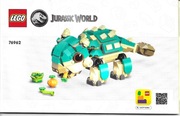 Lego Jurassic World 76962 Baby Bumpy: Ankylosaurus Instrukcja