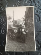 Stare zdjęcie Kettenkrad. NSU.BMW