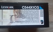 Toner Lexmark C544X1CG oryginalny niebieski cyan 