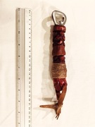 Otwieracz ręcznie robiony drewniany.