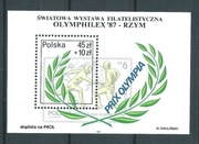 Bl.134 (2964) ŚWF "Olymphilex 87" w Rzymie