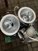 Lampa loft oświetleniowa sufitowa halogen pod kartongips 2x18W es system