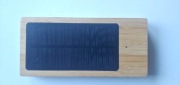 Drewniany Solar power bank FSC WOOD 10000 mah
