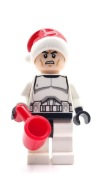 Lego Minifigures sw0596 - Santa Clone Trooper / Star Wars