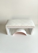 Podpórka poduszka pod dłoń do manicure | ekoskóra | miejsce na lampę UV