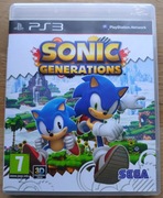 Sonic Generations na PS3 - JAK NOWA, 3xA, PIERWSZE WYDANIE