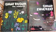 Świat roślin, skał i minerałów. Świat zwierząt.