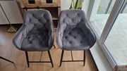 hoker tapicerowany - 2 sztuki, cena za komplet, do negocjacji