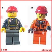 LEGO City FIGURKA Pracownik budowa cty0530 lub cty0528 z 60076 60072