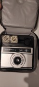 Stary aparat AGFA ISO-RAPID Ic  z pokrowcem