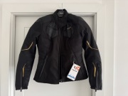 Kurtka motocyklowa IXON Cell Lady M złoto czarna