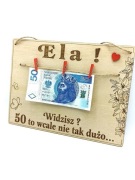 Tabliczka na urodziny Widzisz to nie tak dużo