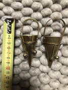 Ozdoba świąteczna rogi mosiężne rytony